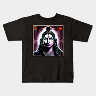 Dancing With Lord Shiva Vinyl Record Vol. 10 Kids T-Shirt